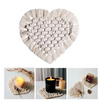 Wholesale Round Boho Woven Placemat with Tassels Heat Resistant Cotton Placemats Non-slip Absorbent Drink Coaster