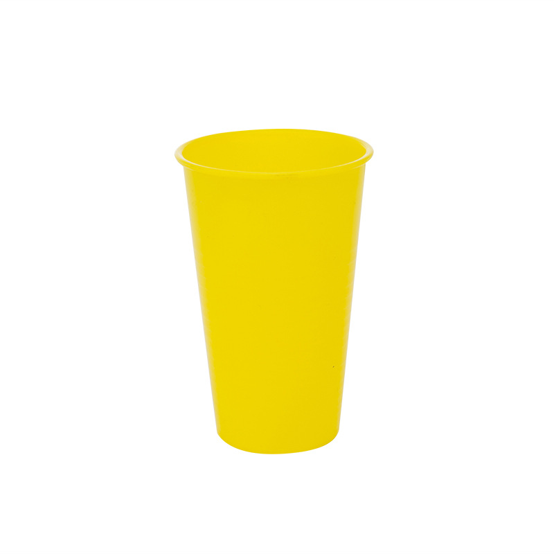 In Bulk Bpa Free Personalized Blank Colored Cylinder Small Tall Cup Reusable Plastic Tumbler for Drinking Beer
