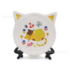 Wholesale Cute Cat Shape Cup Mat High Quality Ceramic Cork Beverage Coaster Anti-Slip Heat Resistant Coffee Tea Coaster