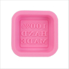 Custom hotel small size volume 60 ml mould rectangle rectangular 100% handmade silicone soap mold 50ml for making