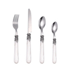 Cathylin Flatware 20 Piece set, Silverware Set, Cutlery Set, Stainless Steel Flatware Knife Spoon Fork 