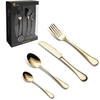 Metal Silverware Stainless Steel Flatware Wedding Colorful Plated Cutlery 