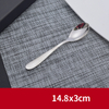 Restaurant Hotel Inox Silverware Silver 304 Stainless Steel Flatware Dinner Knife Fork And Spoon Set Cutlery