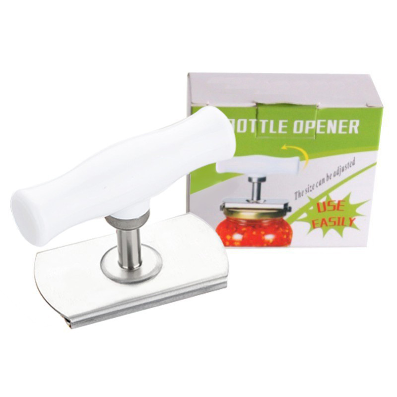 Multi-function Kitchen Gadgets Handy Anti Slip Can Lid Opener Manual Adjustable 2 in 1 Bottle Opener And Can Opener