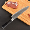 Japanese High Quality 67 Layers 8 Inch Vg10 Vg-10 Stainless Steel Kitchen Chef Damascus Knife with Burl Wood Ebony Handle