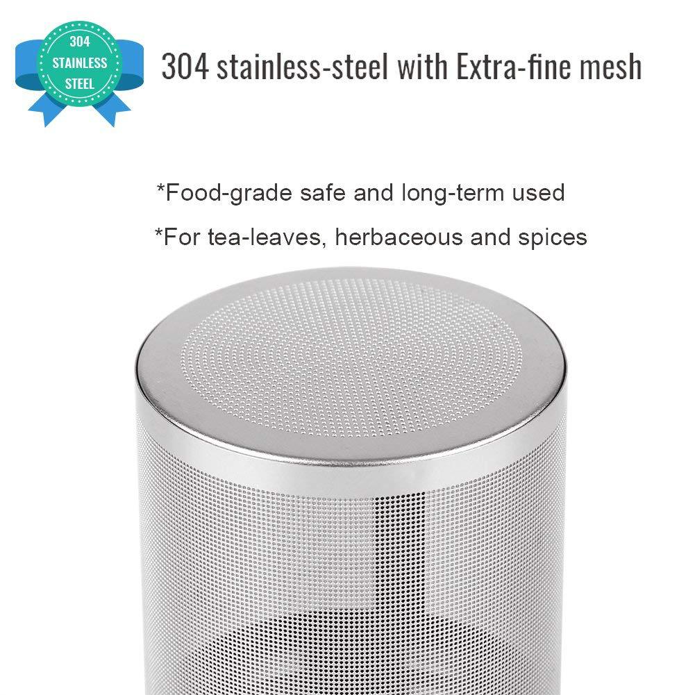 Plunger Filter Mesh Metal 304 Stainless Steel Coffee Tea Strainer Infusers
