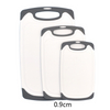 Wholesale 3 Piece Set Kitchen Large Plastic Chopping Cutting Board With Handle