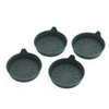 Bulk Round Non-slip Car Cup Holder Coasters Waterproof Heat Resistant Milk Coffee Cup Mats Reusable Silicone Coasters