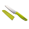 Wholesale bulk cheap price fruit cutter colorful stainless steel kitchen chef knife set with plastic handle shell