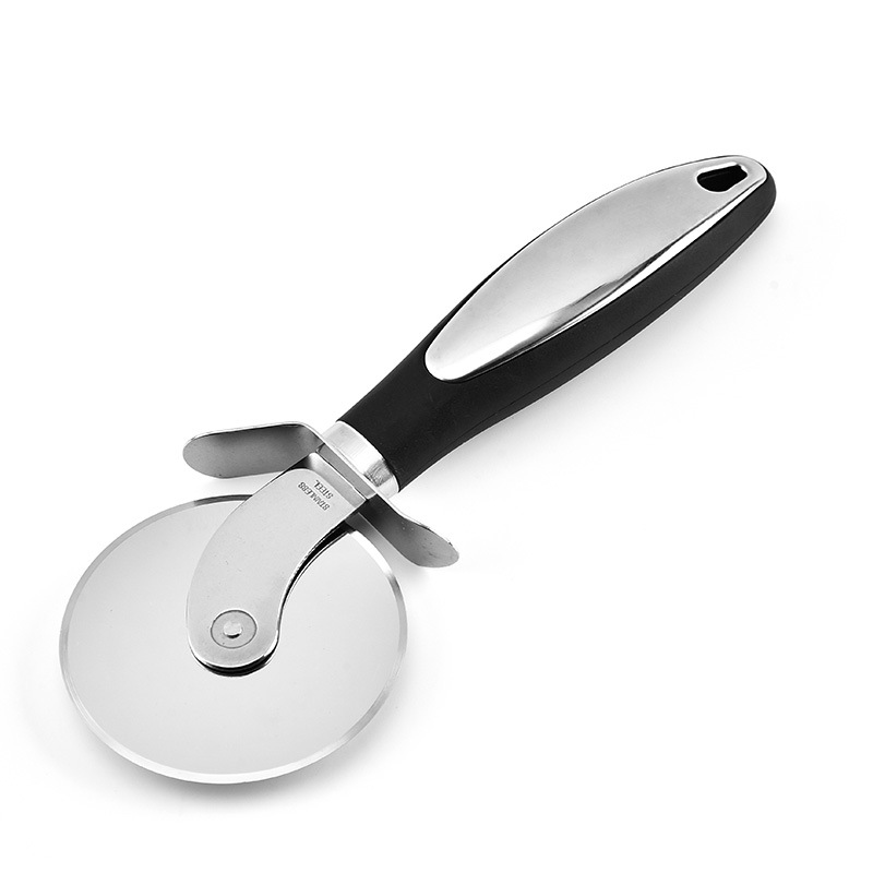 Wholesale Stainless Steel Wheel Blade Slicer Pizza Cutter with Plastic Handle
