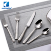 Cathylin 5- Pieces Stainless Steel Flatware Silver Cutlery Set With Hollow Handle