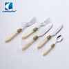 Cathylin Acrylic Handle Cutlery Set for Restaurant Stainless Steel Tableware Set for Home