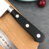 Cheap Block Utensil Black Wood Handle Stand Blank Blade Stainless Steel Steak Chef Knife Set for Home And Kitchen