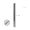 Manufacturer Import Korea Recycled Metal Ss 304 Pure Silver Thick Chopsticks for Sale