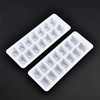 Easy Release 14 Cavity Square Shape Storage Container Mold Disposable Plastic Pp Ice Cube Trays for Ice