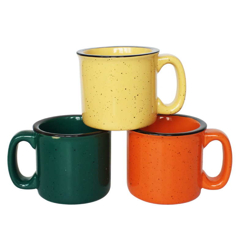 Porcelain Ceramic Coffee Mug Manufacturer Wholesale Personalized Color Cup Eco Heated Durable Fine Bone China Travel Mugs 370 Ml