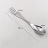Easy Clean And Carry Reusable Stainless Steel Metal Spork
