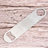 Round Snowboard Metal Plain Metal Stainless Steel Bottle Opener