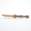 Small Engraved Butter Spreader Mixing Wood Butter Knife Set