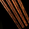 Wholesale custom chinese vietnam reusable coconut bamboo wooden chopsticks prices with logo