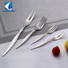 Food Grade Stainless Steel Silver Flatware Set Hotel Cutlery