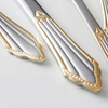 4pcs Spoon Fork Knife Stainless Steel Cutlery Restaurant Silver Cutlery Set