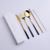 304 Stainless Steel Flatware Set Disinfection Degassing Cutlery Sterilized Box
