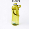 2022 Bulk Blank Portable Clear Big Bottles Plastic Pc Water Bottle with Handle for Sport Gym Travel