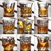 Bpa Free in Bulk New Old Fashioned Party Goer Swig Clear Cup Glass Crystal Drinking Champagne Whisky Wine Tumbler