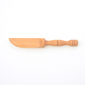 Small Engraved Butter Spreader Mixing Wood Butter Knife Set