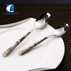 Odorless Plastic Handle Inox Cutlery Set Home Goods Flatware