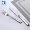 Cathylin Classic Luxury 5pcs Stainless Steel Sliver Cutlery Set Wholesale Hotel Restaurant Flatware