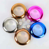 3.5oz Bracelet Bangle Meta Pocket Mini Stainless Steel Hip Flask with Diamond Rhinestone Lid