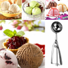 Manufacturers Press Ball Metal Stainless Steel Spoon Ice Cream Scoop with Easy Trigger