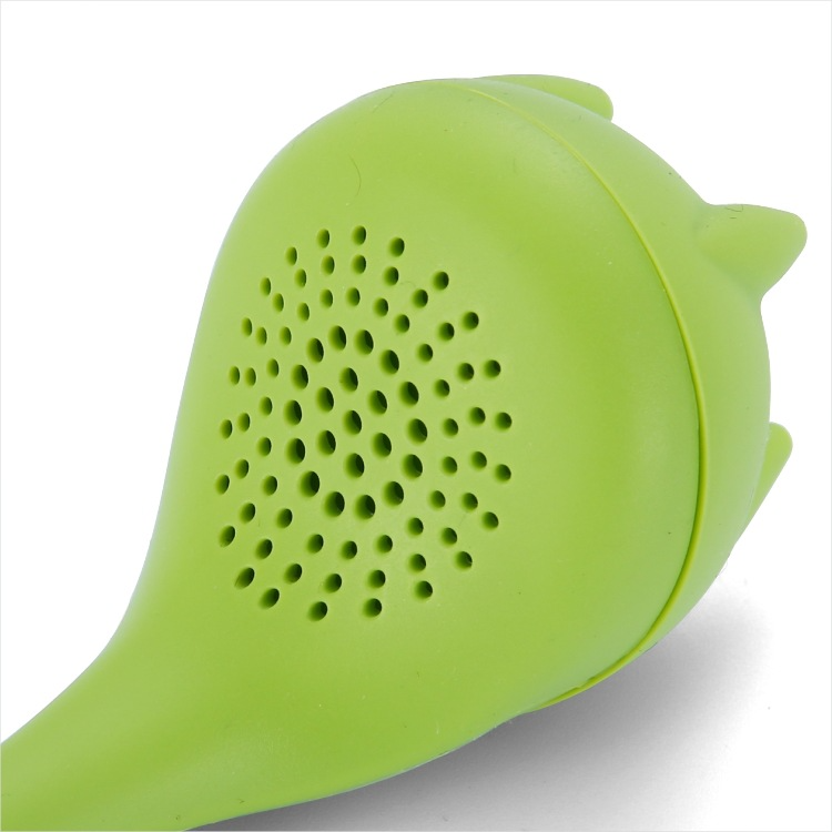 Tea Accessories Wholesale Silicone Tea Strainer Water Monster Shape Funny Reusable Tea Infuser