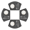 Wholesale Nordic Style Non-slip Placemat Double Sided Waterproof Placemats Heat-insulation Pvc Placemat for Dining Table