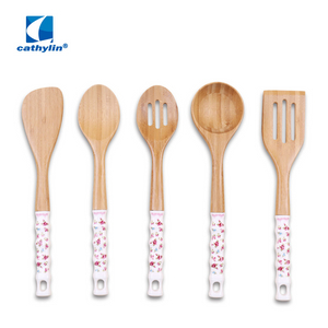 Cathylin Cheap Homeware Cooking Tools Small Wooden Kitchen Utensils
