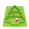 Christmas Plate Educational Learning Table Mat Placemat for Kid Baby Children