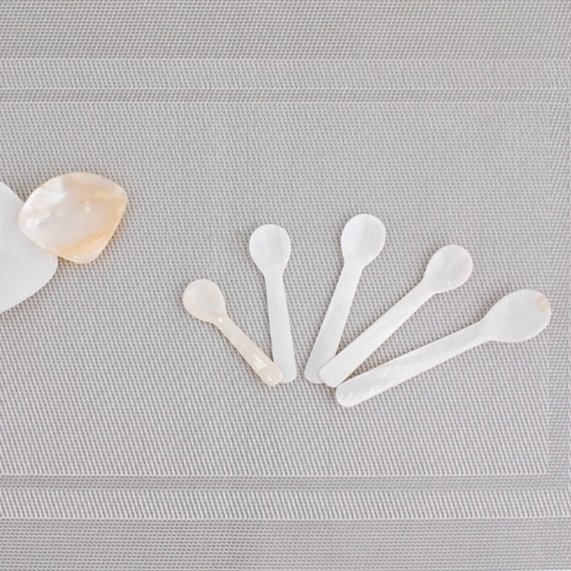 Wholesale Exquisite Nacre Mother Of Pearl Caviar Spoon For Fancy Dinner