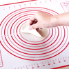 Baking Sheet Stamped Silicone Baking Pastry Mat with Meas Measurement
