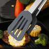 9 12 Inches Stainless Steel Food Tong Set with Silicon Coated