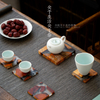 Wholesale Novelty High Quality Resin Wood Coaster Multipurpose Non-slip Heat Resistant Coasters for Drinks