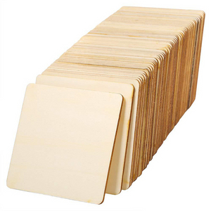 Wholesale High Quality Durable Wood Coasters Diy Funny Novelty Wooden Coasters Anti Slip Heat Resistant Drink Cup Coasters