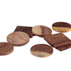 Bulk Custom Logo Cheap Bar Cookie Beer Cup Blank Plate Pallet Stand Holder Round Square Acacia Wooden Coaster Set