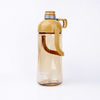 2022 Bulk Blank Portable Clear Big Bottles Plastic Pc Water Bottle with Handle for Sport Gym Travel