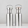 2020 New Travel Tumbler 350 500 600ml 750 1000 Ml Bulk Bamboo Lid Insulated Ss 304 Stainless Steel Water Bottle